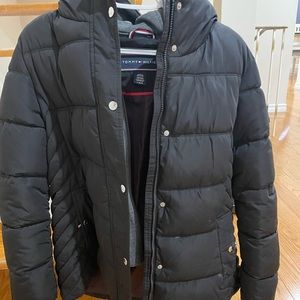 Tommy Hilfiger Short puffer fleece hood Jacket